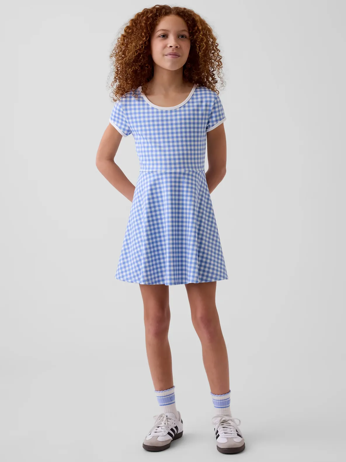 Kids Cap-Sleeve Athletic Dress