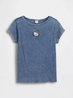 Kids Cap-Sleeve Fitted T-Shirt