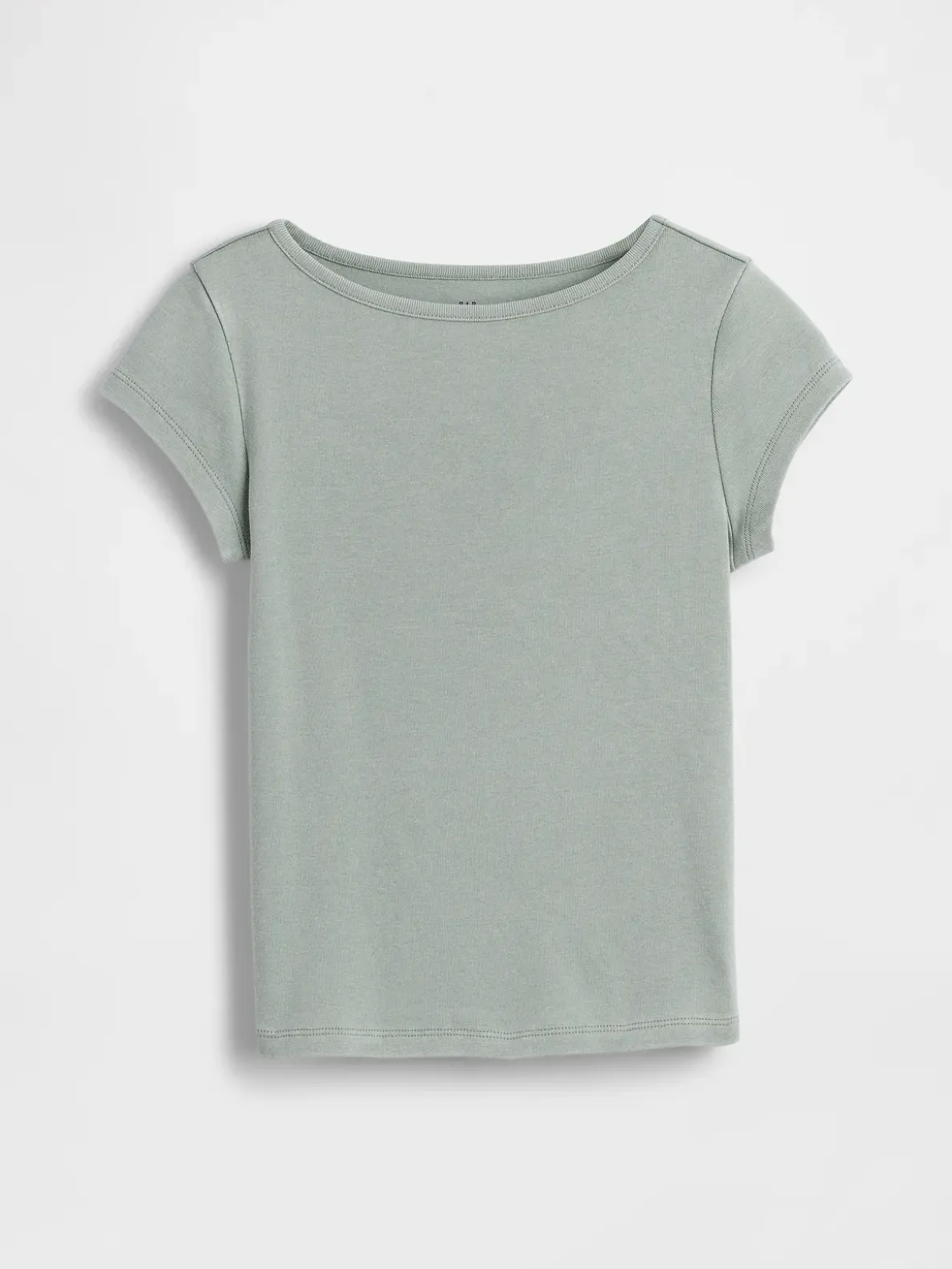 Kids Cap-Sleeve Fitted T-Shirt