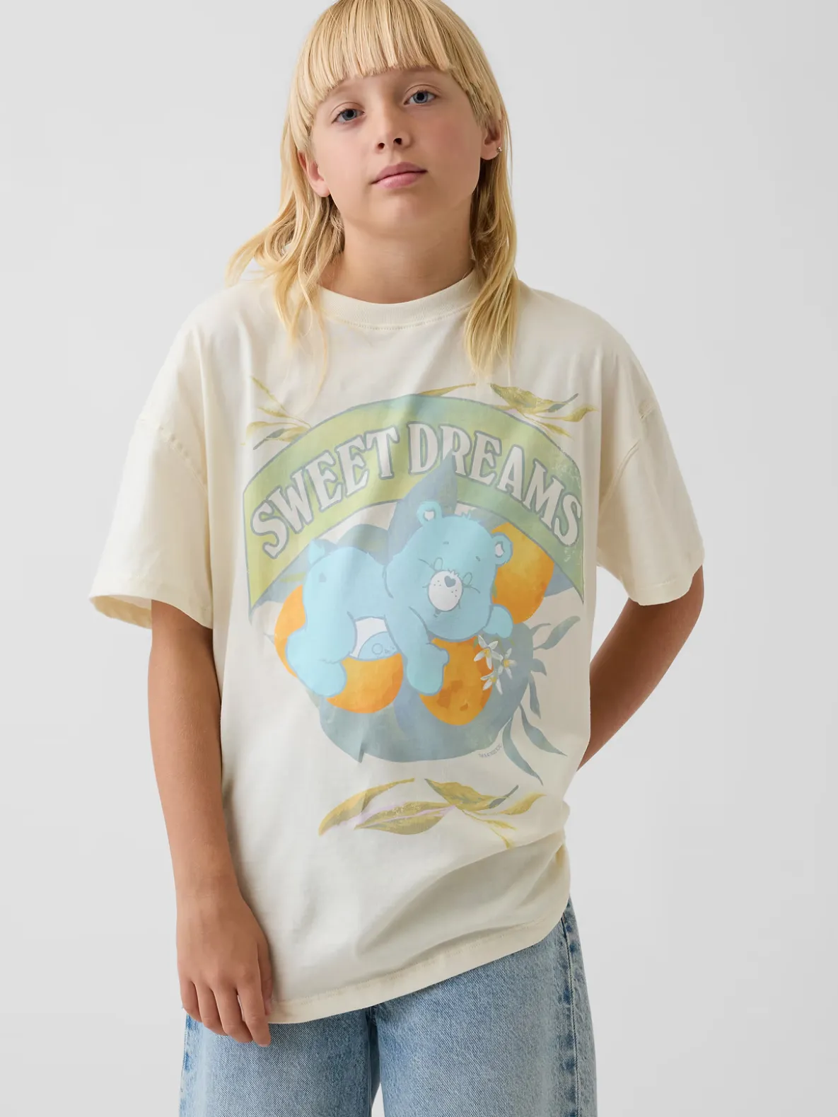 Kids Care Bears Graphic Tunic T-Shirt
