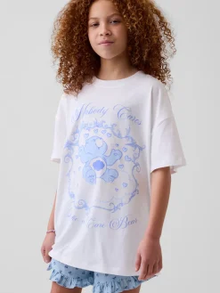 Kids Care Bears Graphic Tunic T-Shirt
