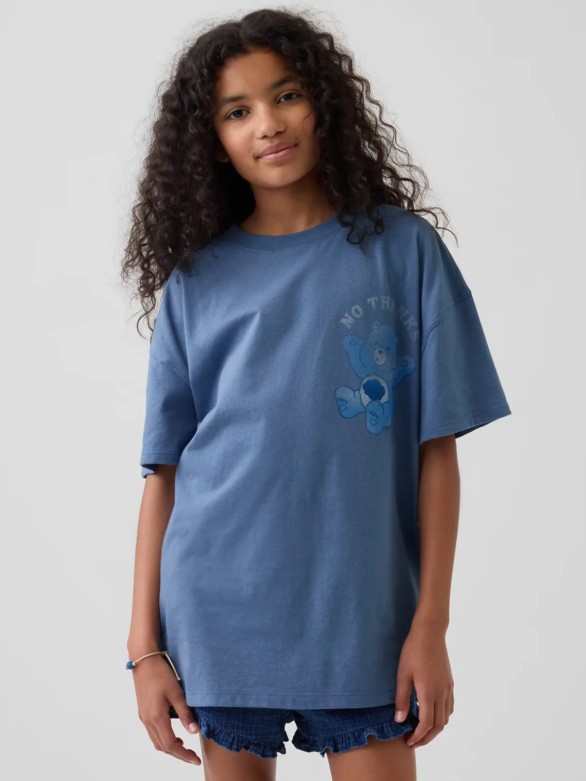 Kids Care Bears Graphic Tunic T-Shirt