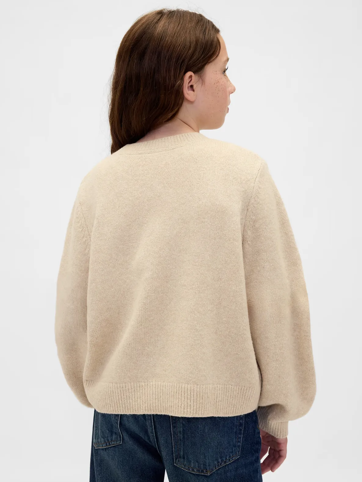 Kids CashSoft Crewneck Sweater