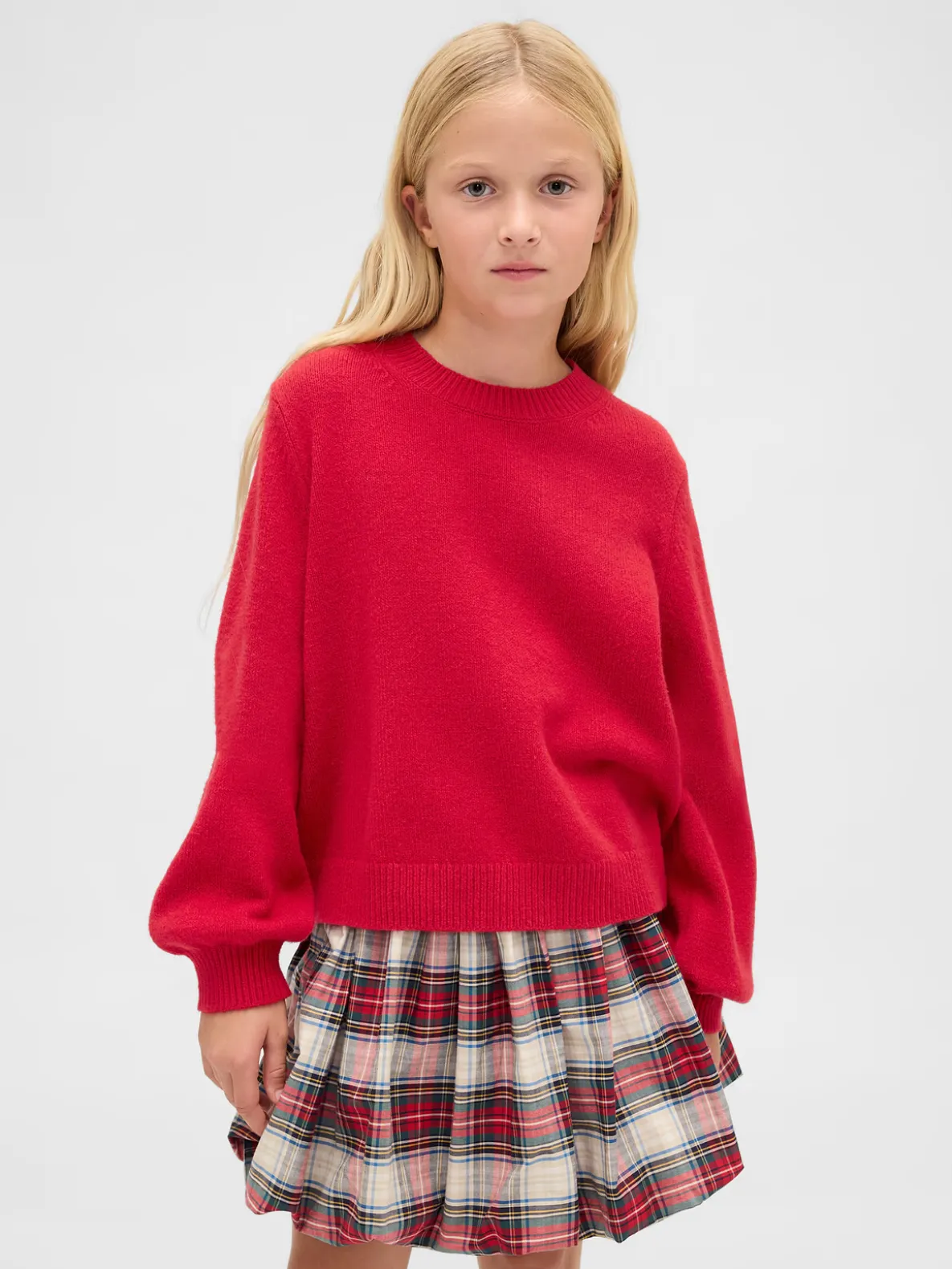 Kids CashSoft Crewneck Sweater