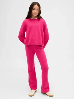 Kids CashSoft Flare Sweater Pants