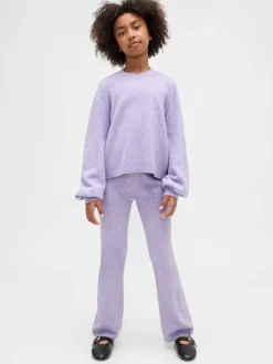 Kids CashSoft Flare Sweater Pants