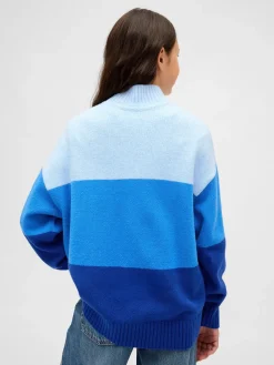 Kids CashSoft Stripe Tunic Sweater