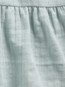 Kids Cotton Gauze Tiered Tank Top