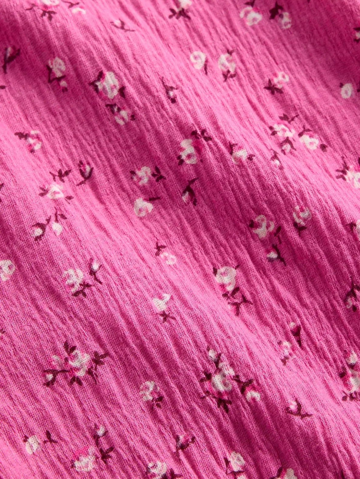 Kids Crinkle Knit Ruffle Top