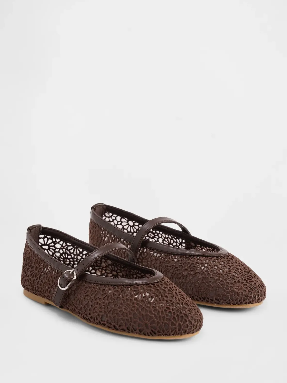 Kids Crochet Mary Jane Flats