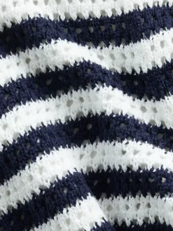 Kids Crochet Stripe Easy Shorts