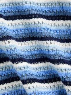 Kids Crochet Stripe Tank Top