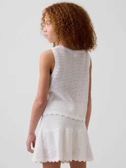 Kids Crochet Tank Top
