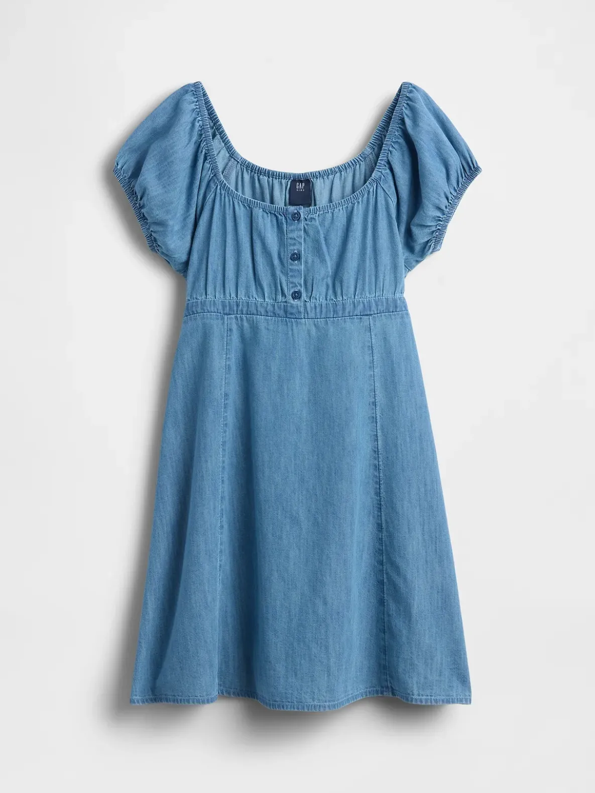 Kids Denim Babydoll Dress