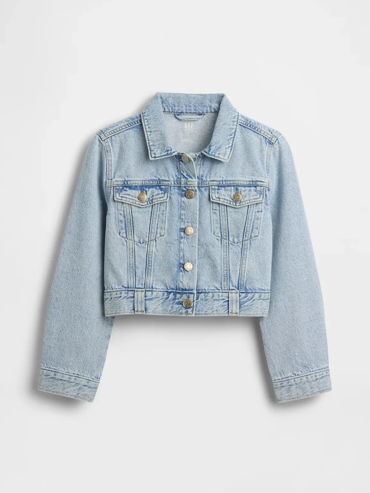 Kids Denim Crop Jacket