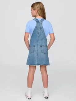 Kids Denim Pinafore Dress