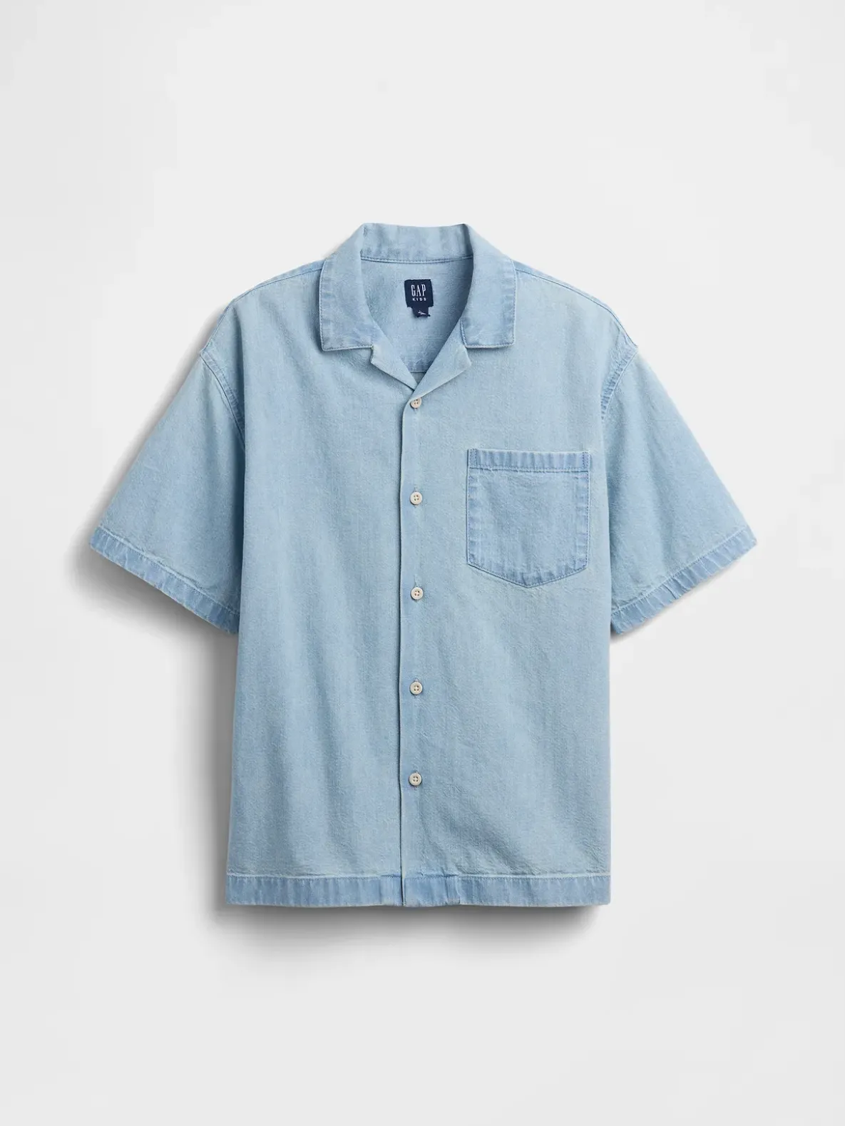 Kids Denim Relaxed Shirt