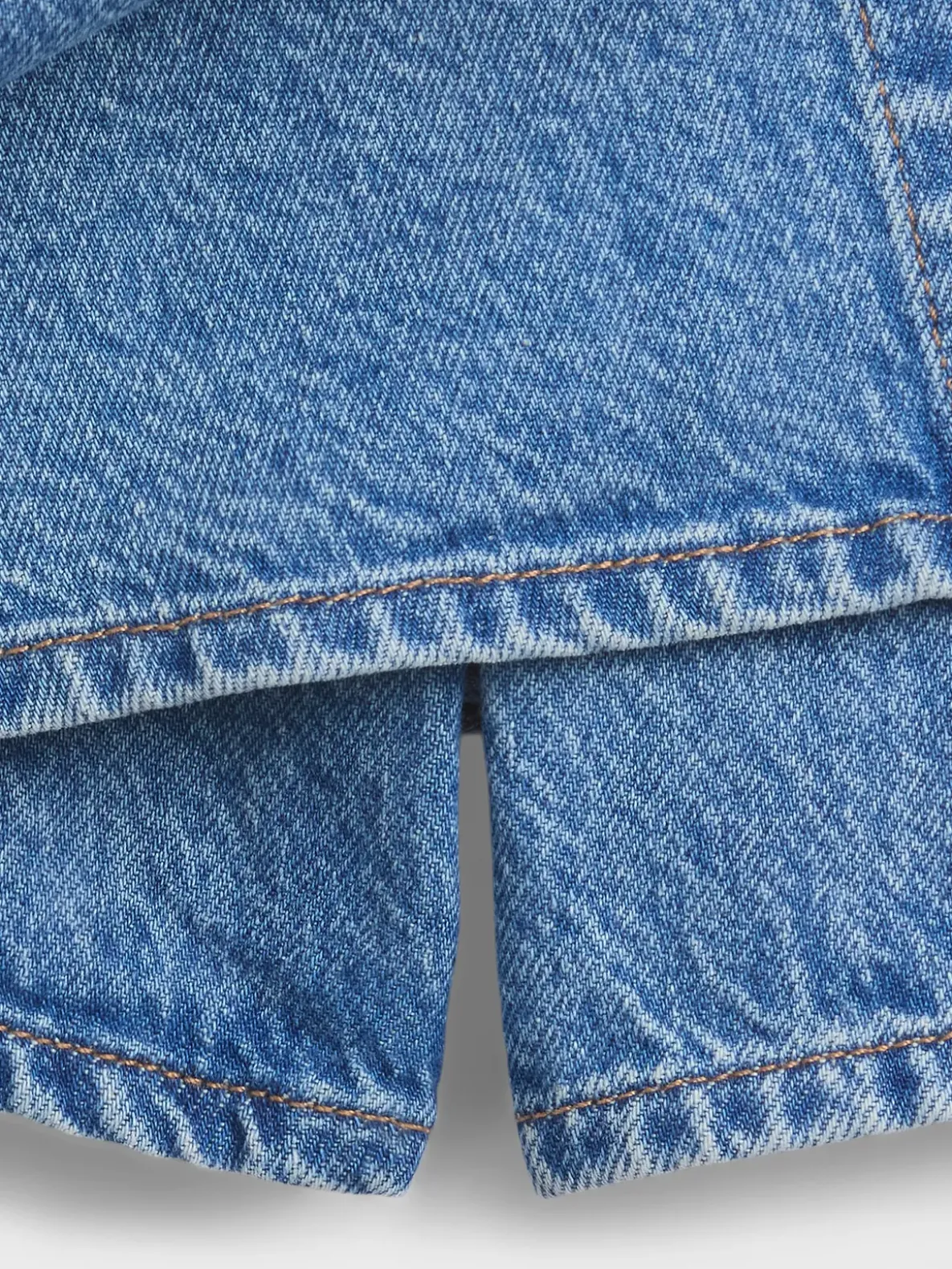 Kids Denim Wrap Skort