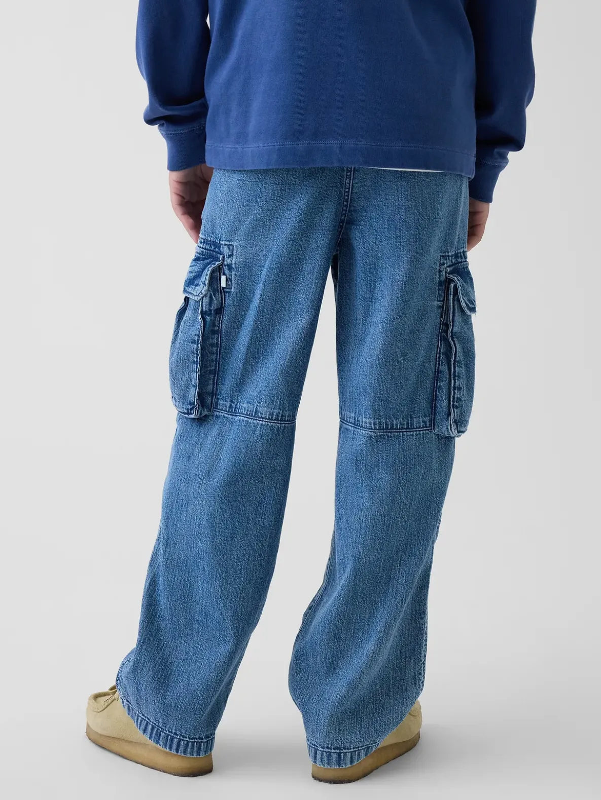 Kids Easy Cargo Jeans
