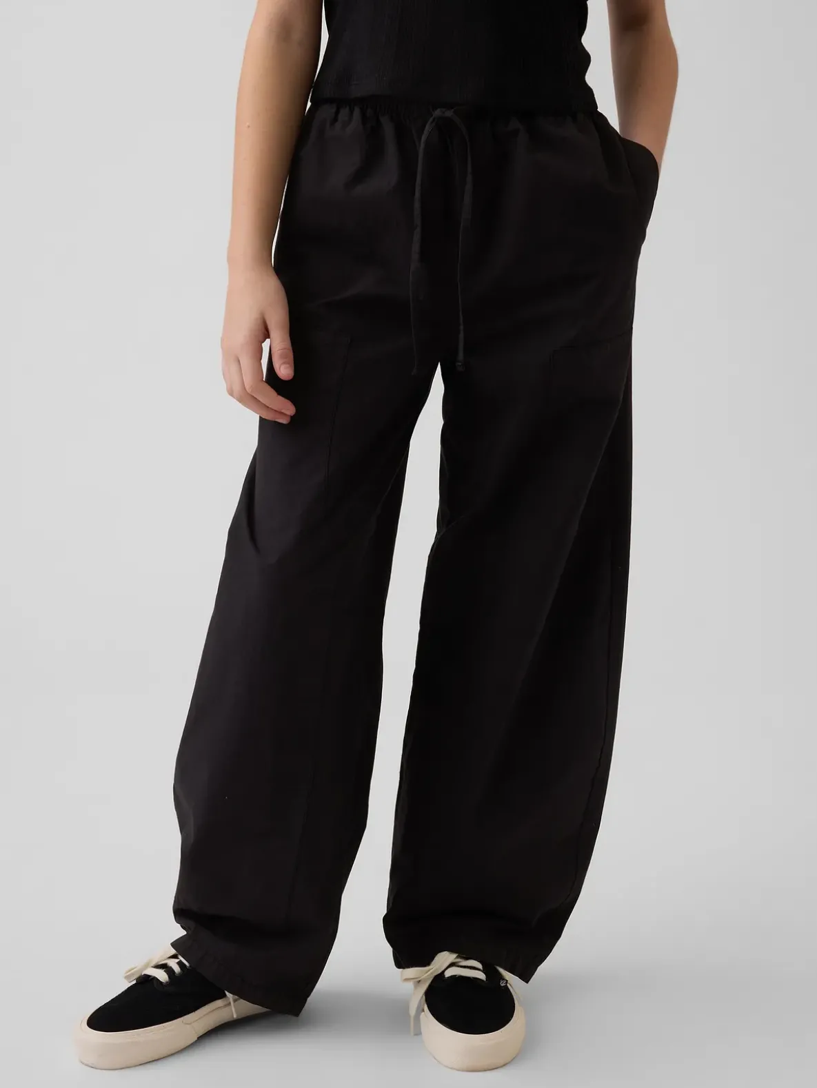 Kids Easy Double-Knee Barrel Pants