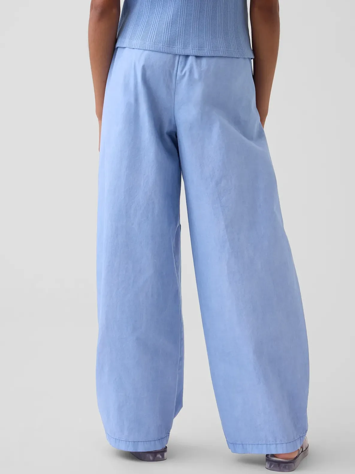 Kids Easy Double-Knee Barrel Pants