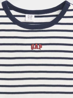 Kids Embroidered Rib T-Shirt