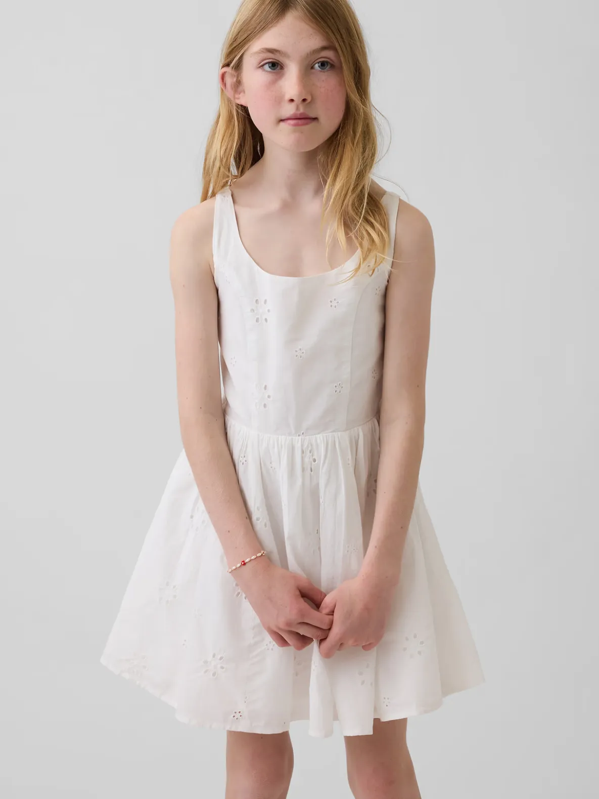 Kids Eyelet Dress