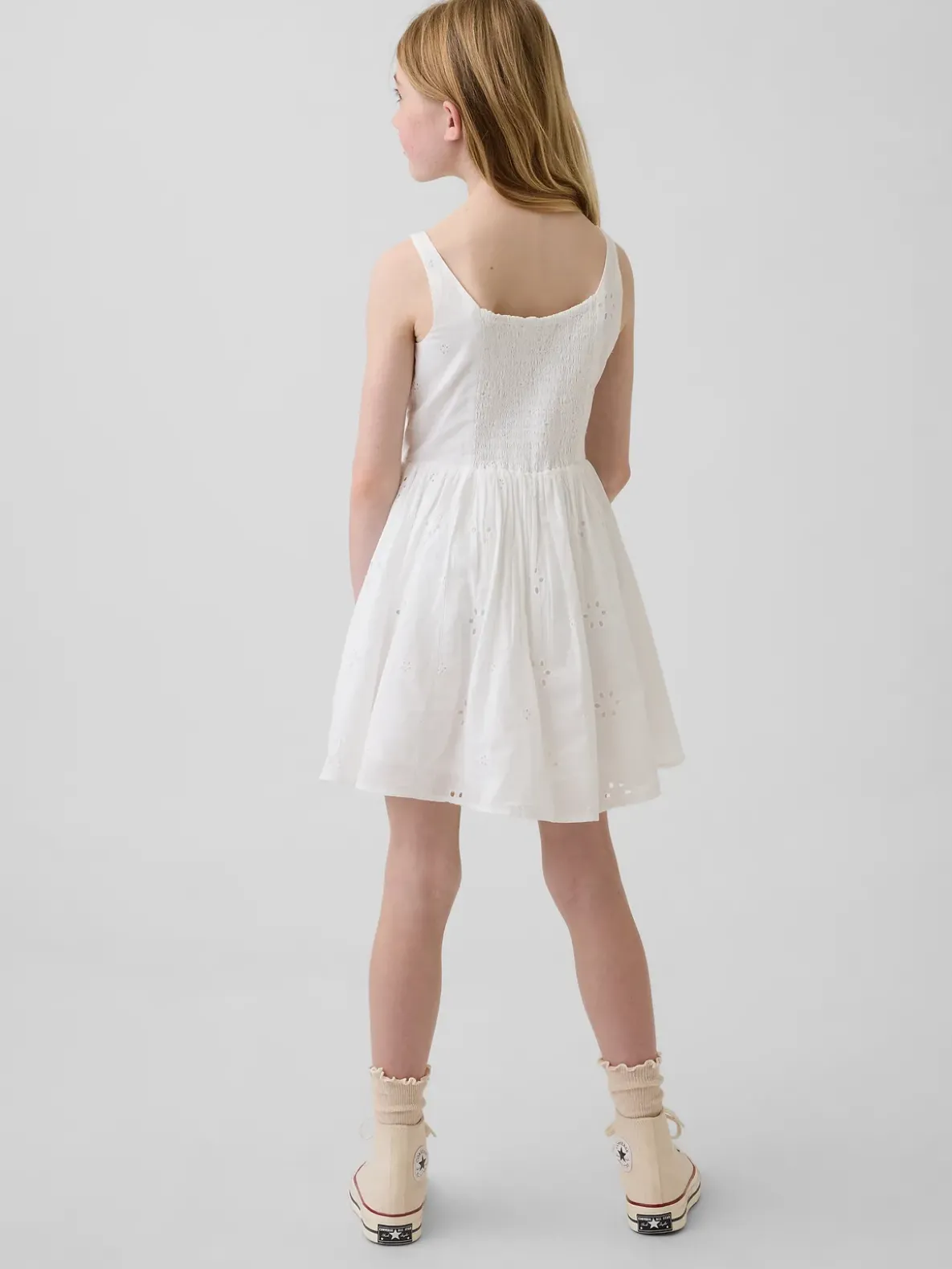 Kids Eyelet Dress