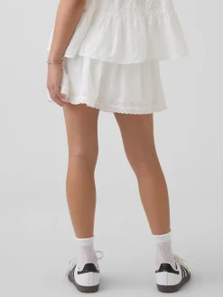 Kids Eyelet Foldover Skort
