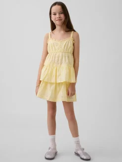 Kids Eyelet Foldover Skort