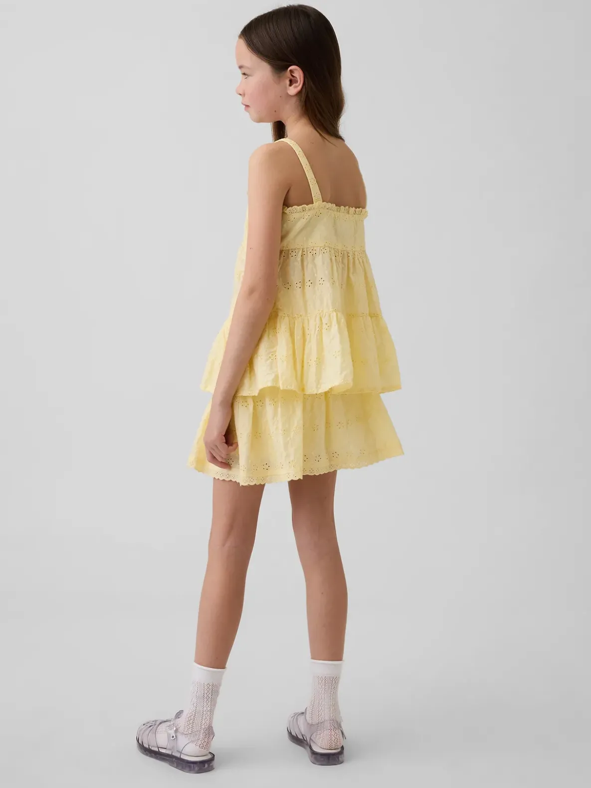 Kids Eyelet Foldover Skort