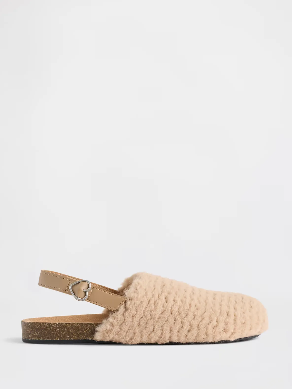 Kids Faux Fur Clogs