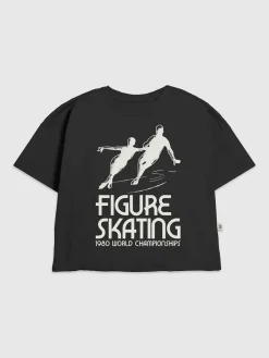 Kids Figure Skating Graphic T-Shirt
