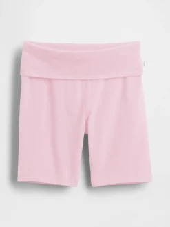 Kids Foldover Bike Shorts