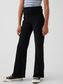 Kids Foldover Flare Leggings