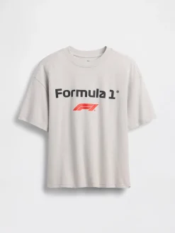 Kids Formula 1 Oversized Graphic T-Shirt
