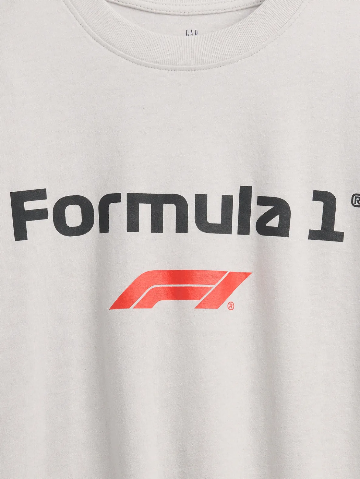 Kids Formula 1 Oversized Graphic T-Shirt