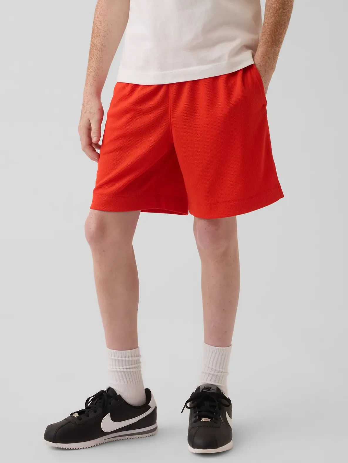 Kids GapFit 6" Recycled Mesh Easy Shorts