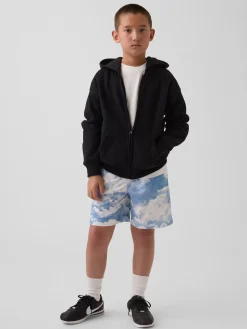 Kids GapFit 6" Recycled Mesh Easy Shorts