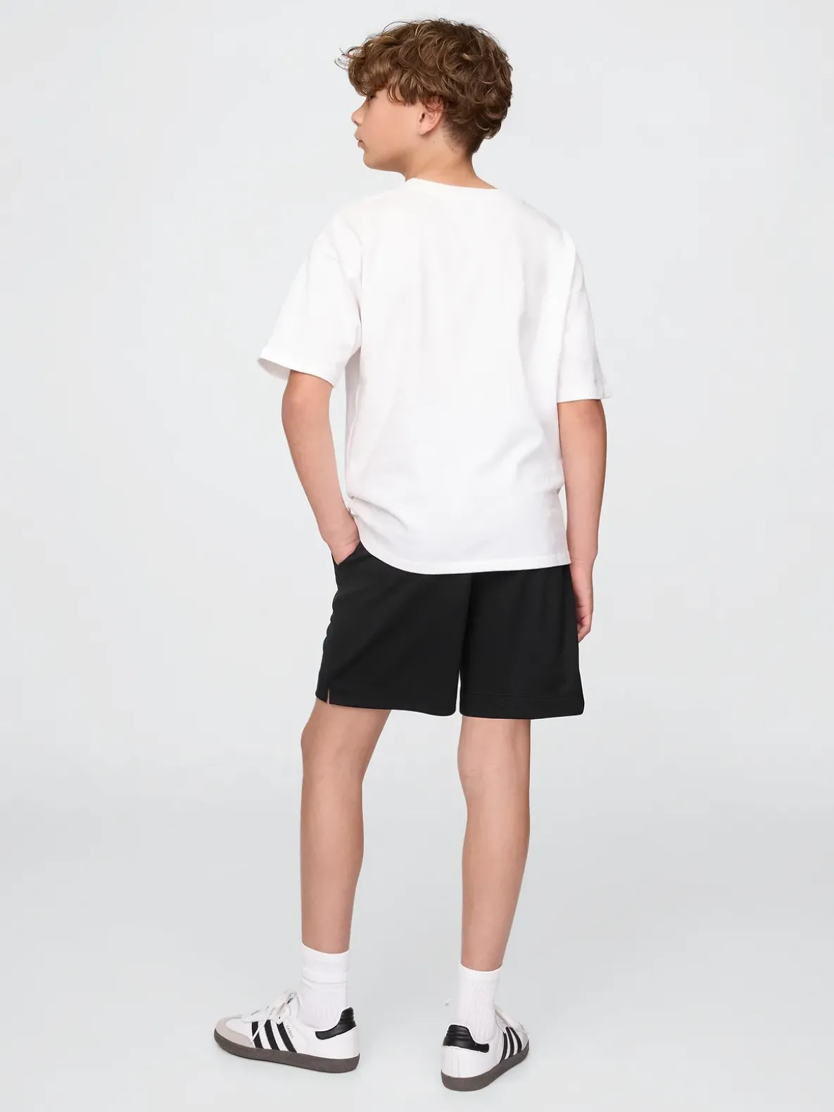 Kids GapFit 6" Recycled Mesh Easy Shorts