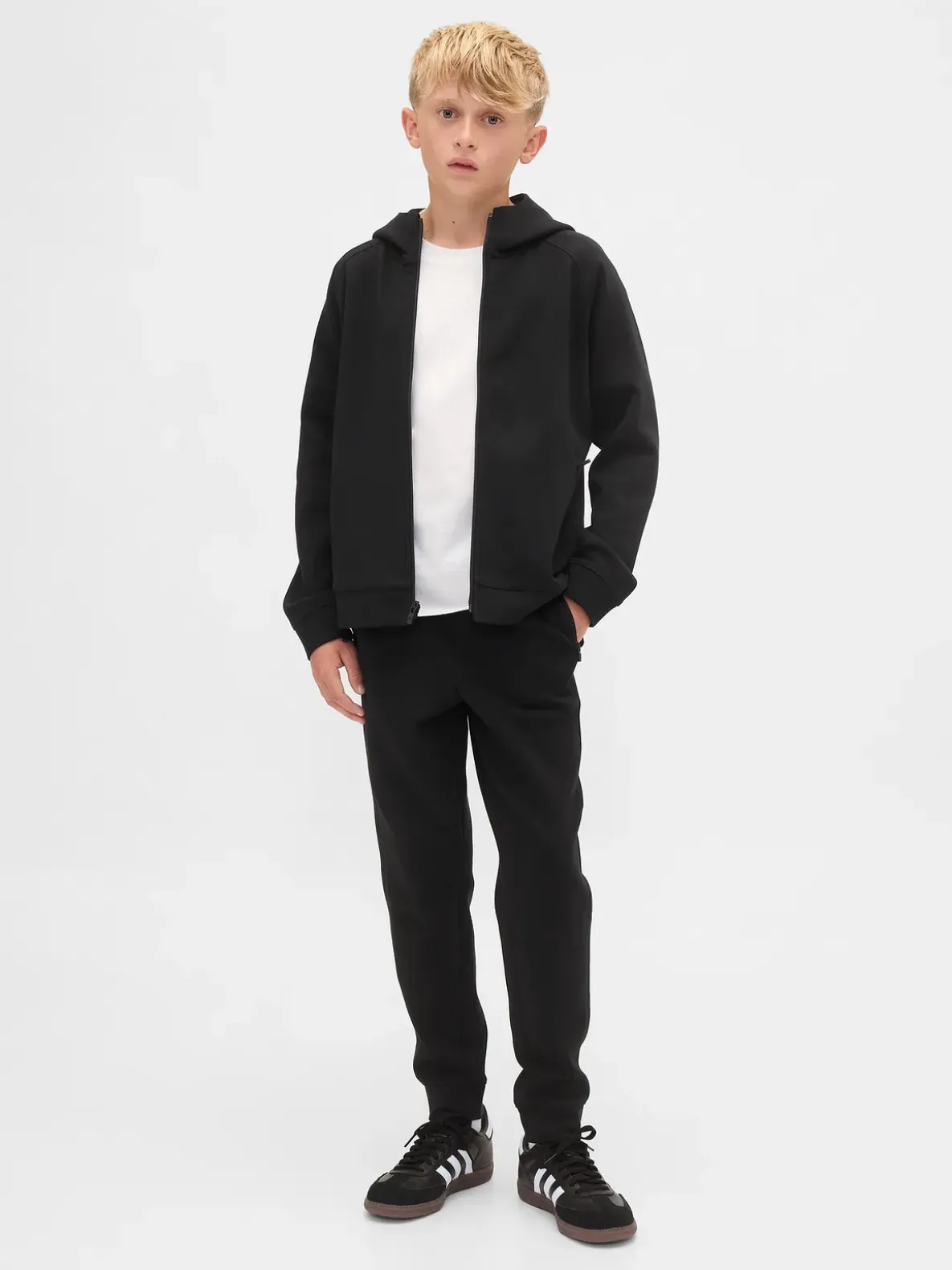 Kids GapFit Tech Quick-Dry Zip Hoodie