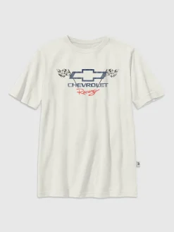 Kids General Motors Chevrolet Logo Graphic T-Shirt