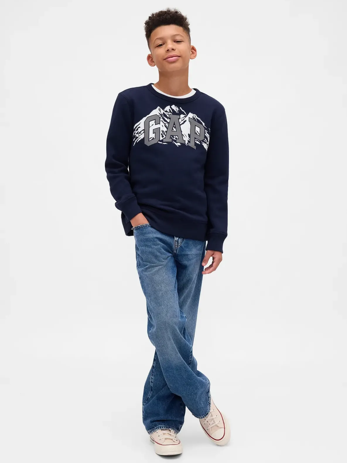 Kids Graphic Logo Sweatshirt
