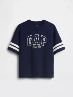 Kids Heavyweight Oversized Logo Seam T-Shirt