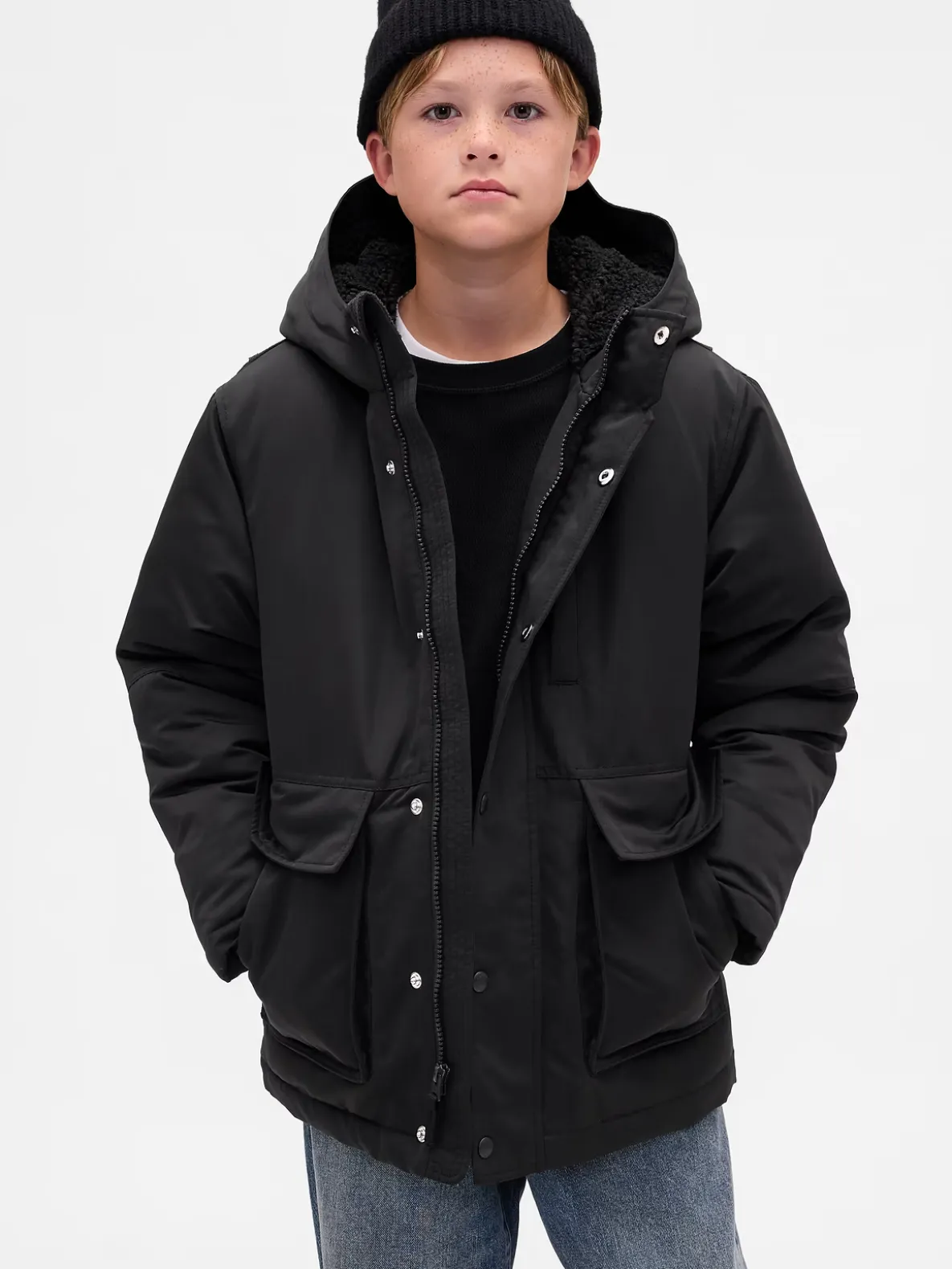 Kids Heavyweight Parka Jacket