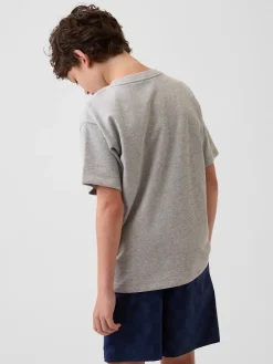 Kids Heavyweight Relaxed Gap Logo T-Shirt