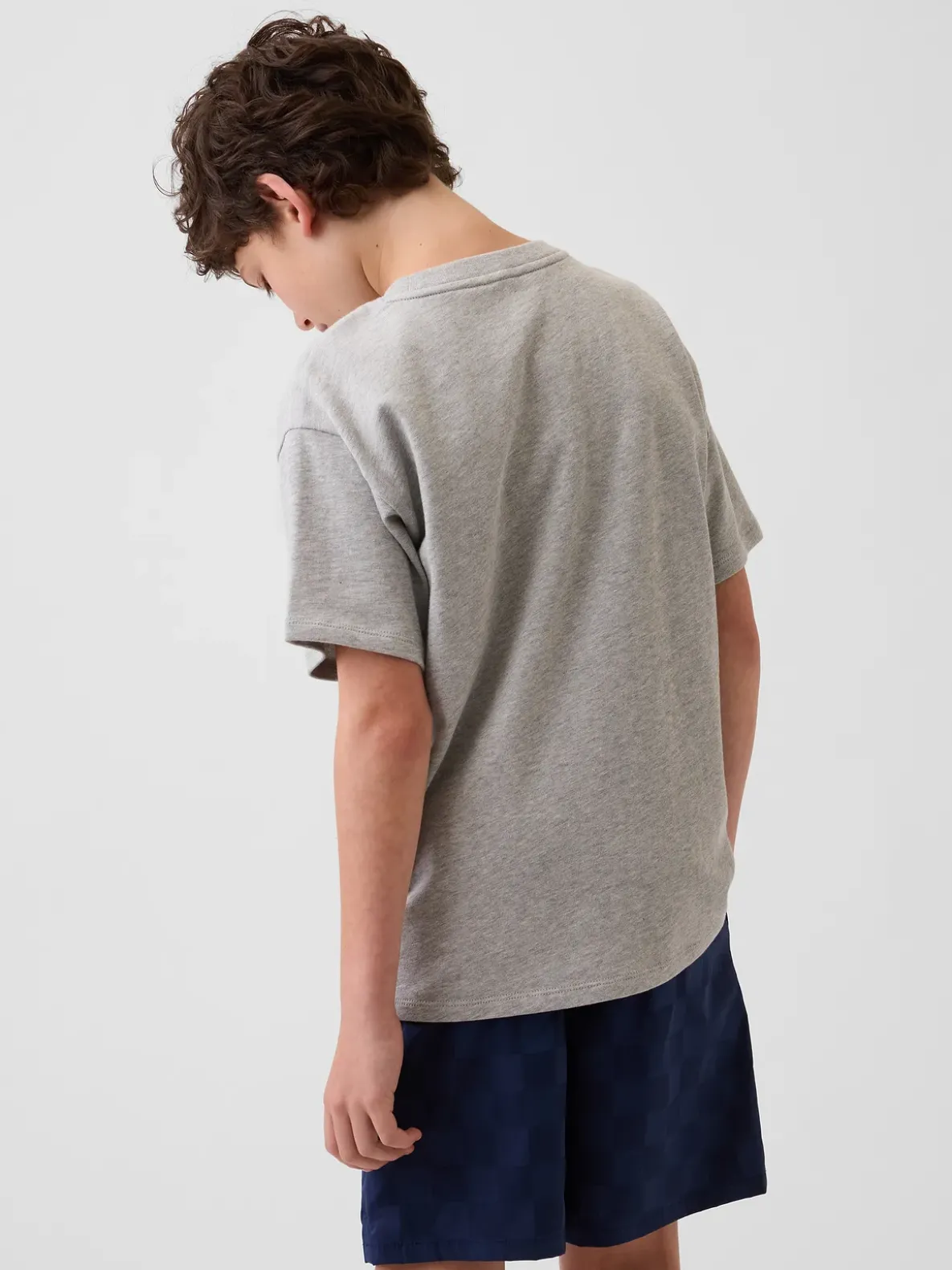 Kids Heavyweight Relaxed Gap Logo T-Shirt