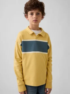 Kids Heavyweight Relaxed Polo Shirt
