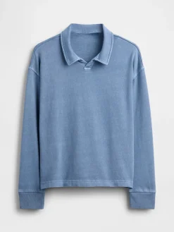 Kids Heavyweight Relaxed Polo Shirt