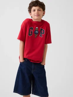 Kids Heavyweight Relaxed Gap Logo T-Shirt